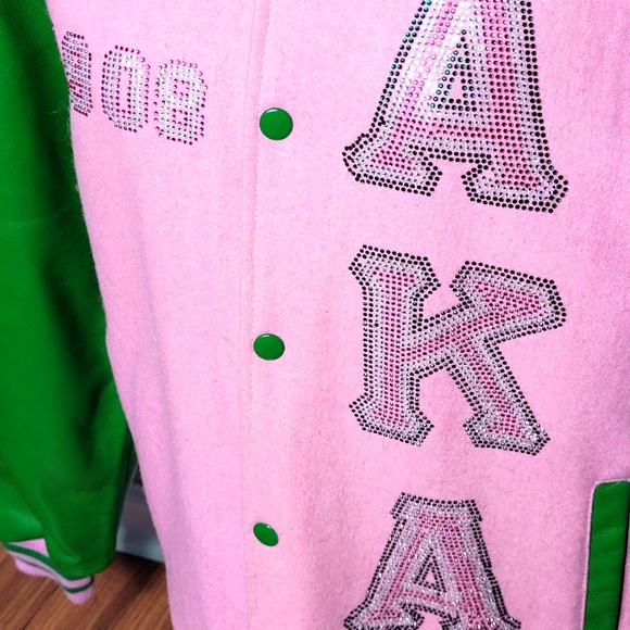 AKA Soririty Varsity Jacket - Picture 3 of 6